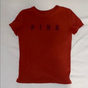 PINK Short-sleeve T-shirt